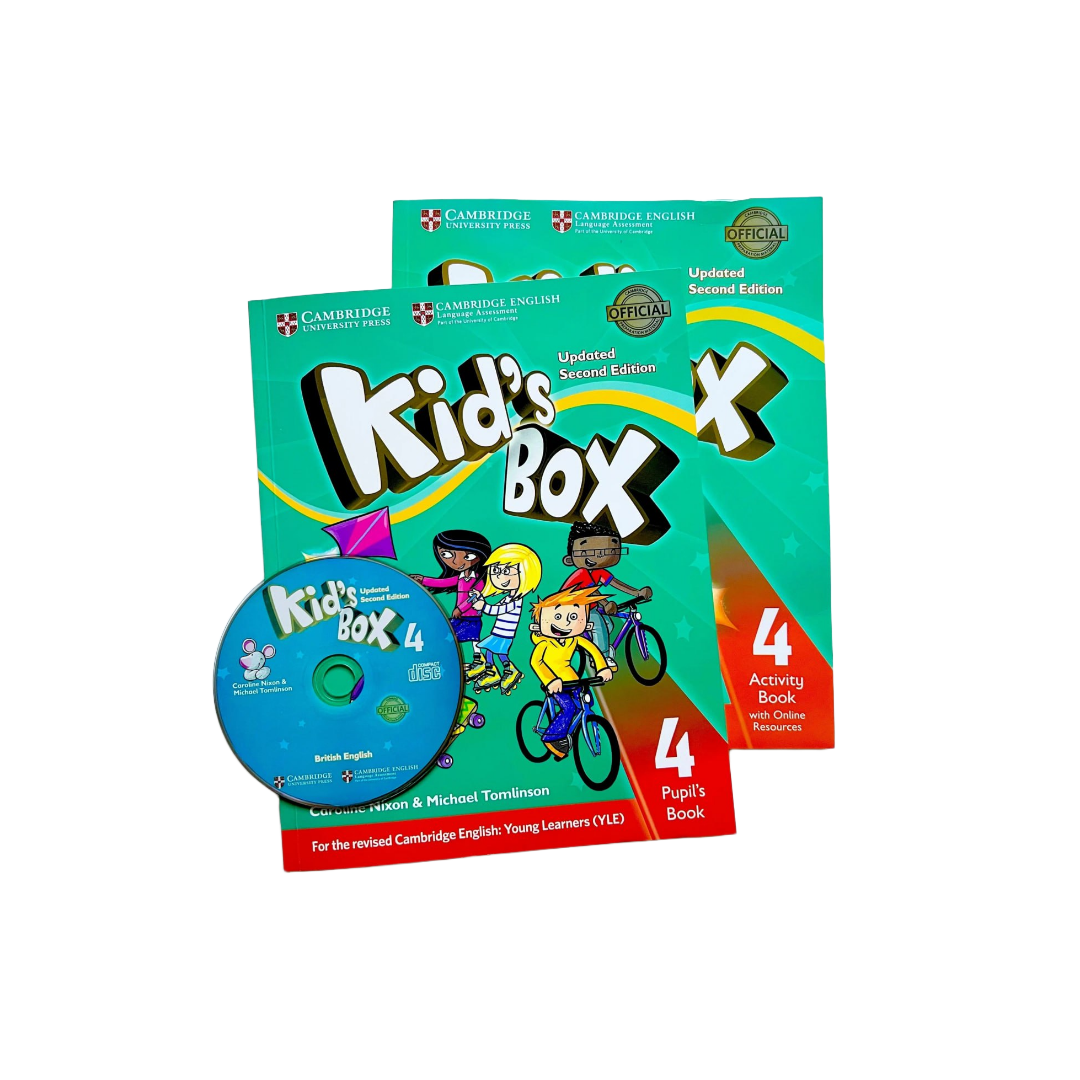 фото обложки kid's box 4